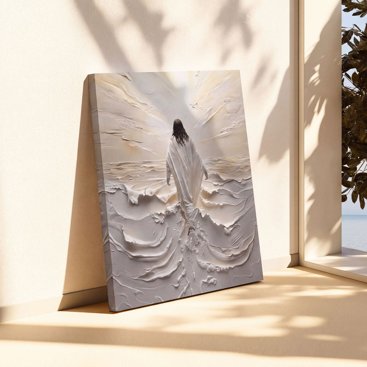 Jesus Walking on Water I - Canvas