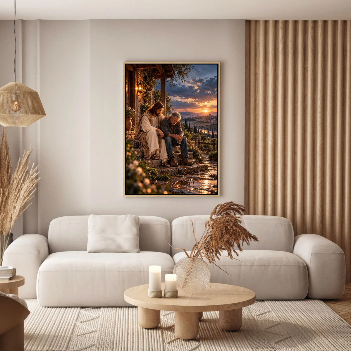 When My Heart Was Broken – Jesus Christian Canvas Wall Art