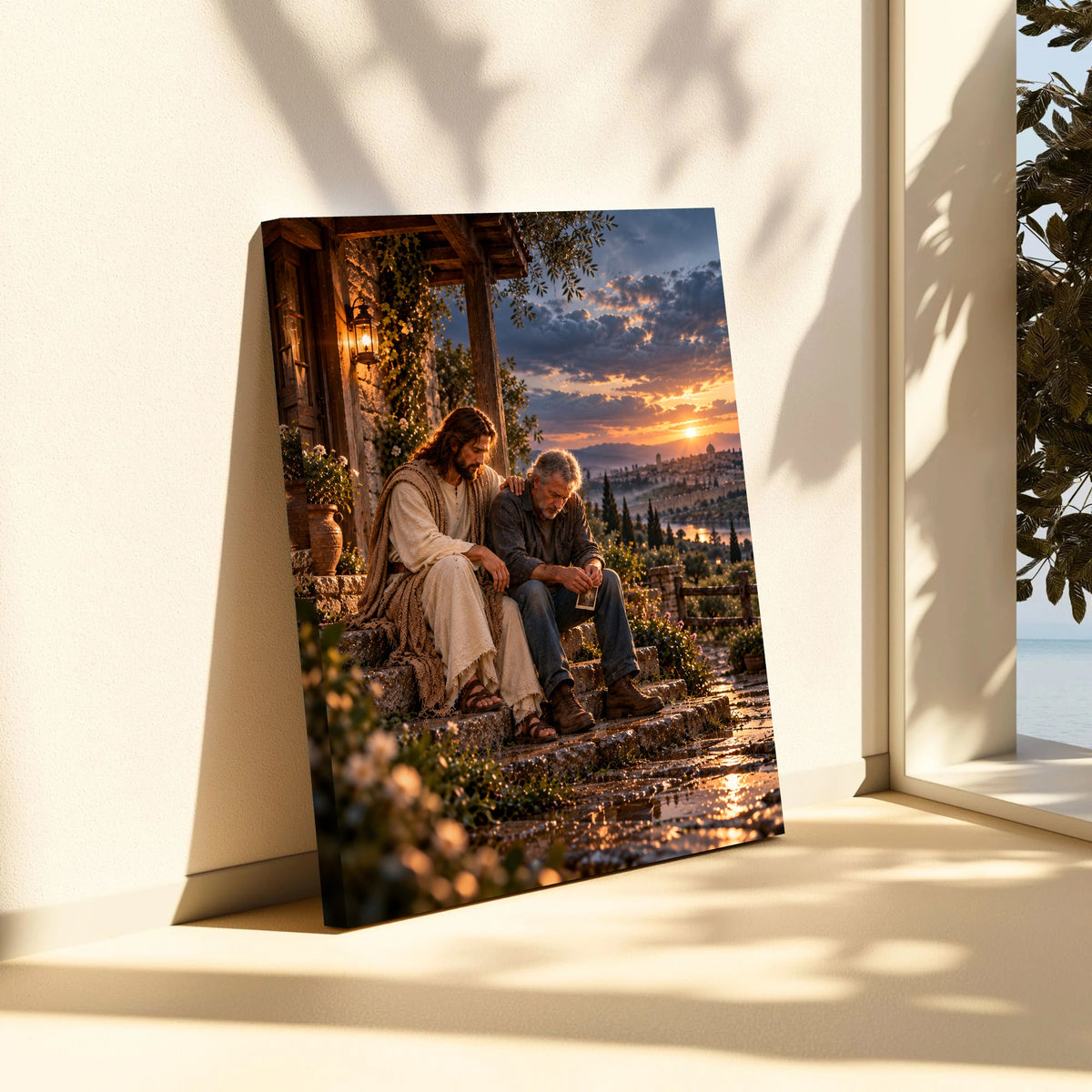 When My Heart Was Broken – Jesus Christian Canvas Wall Art