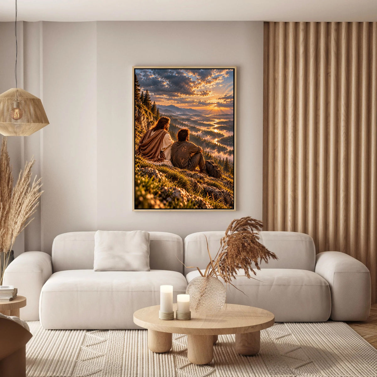 Still He Holds Me – Jesus Christian Canvas Wall Art