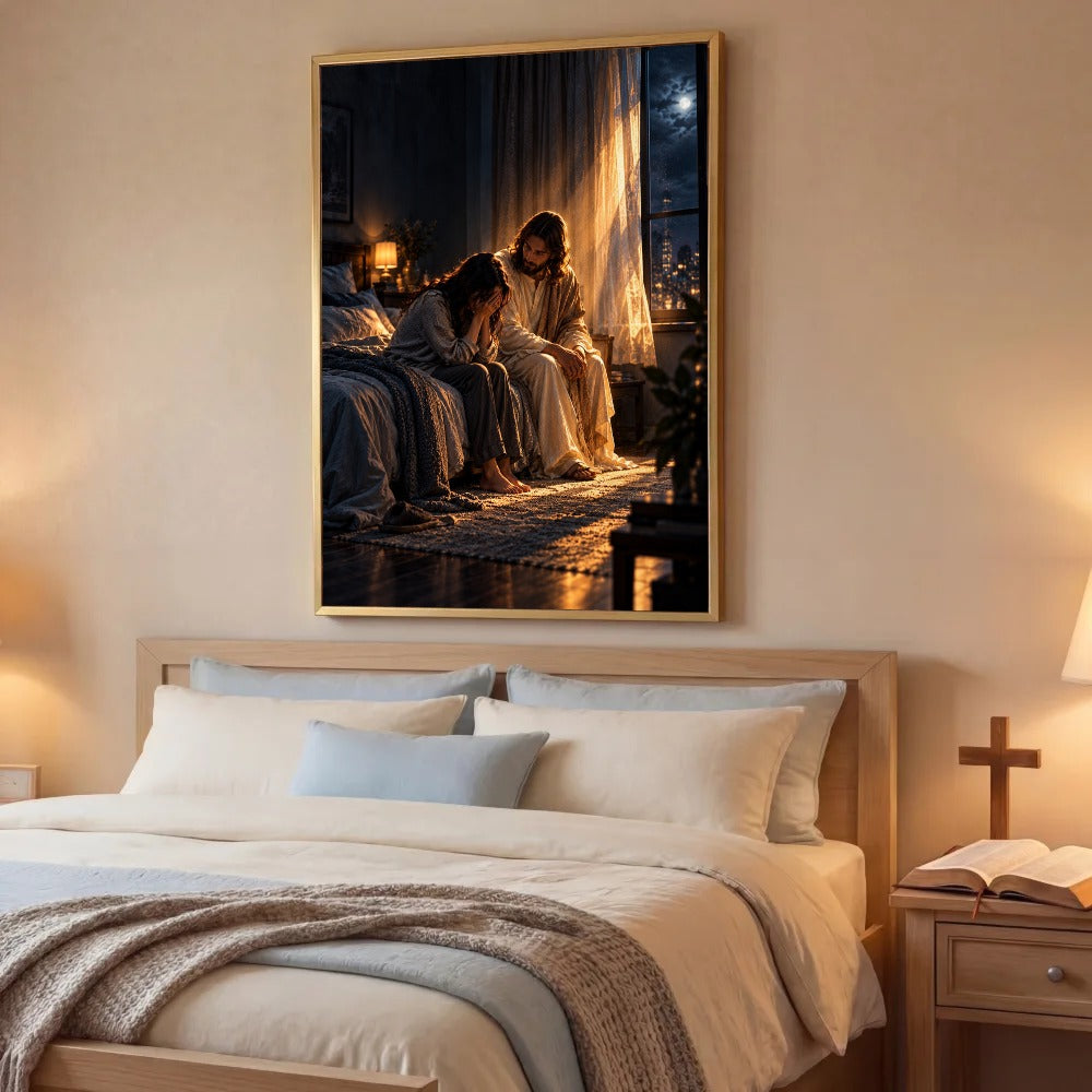 When I Had No One – Jesus Christian Canvas Wall Art
