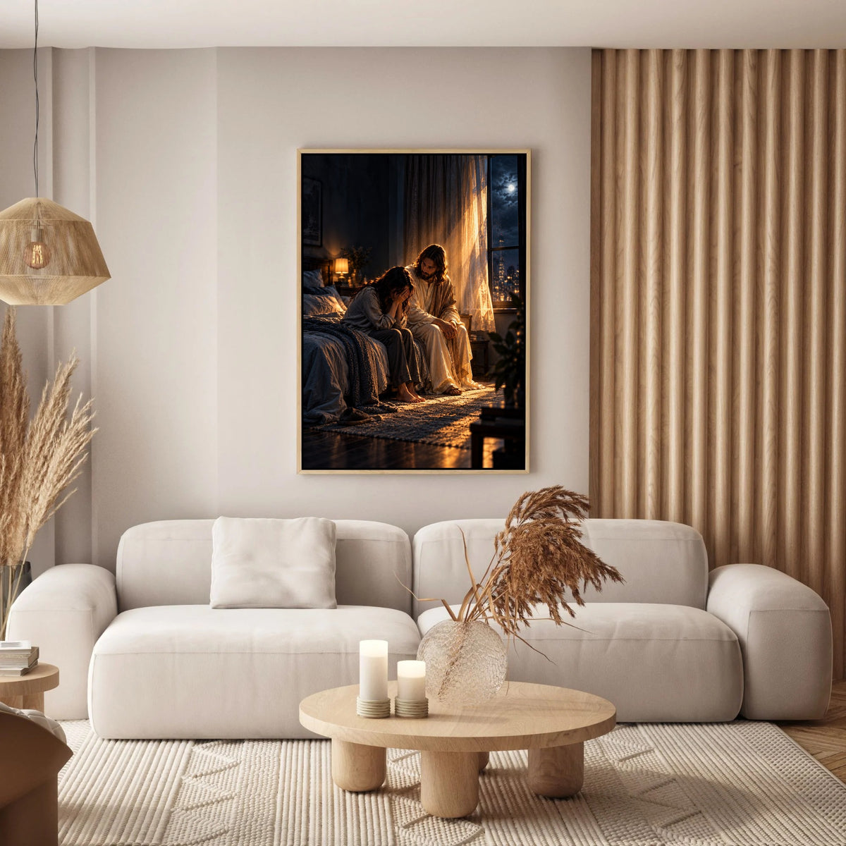 When I Had No One – Jesus Christian Canvas Wall Art