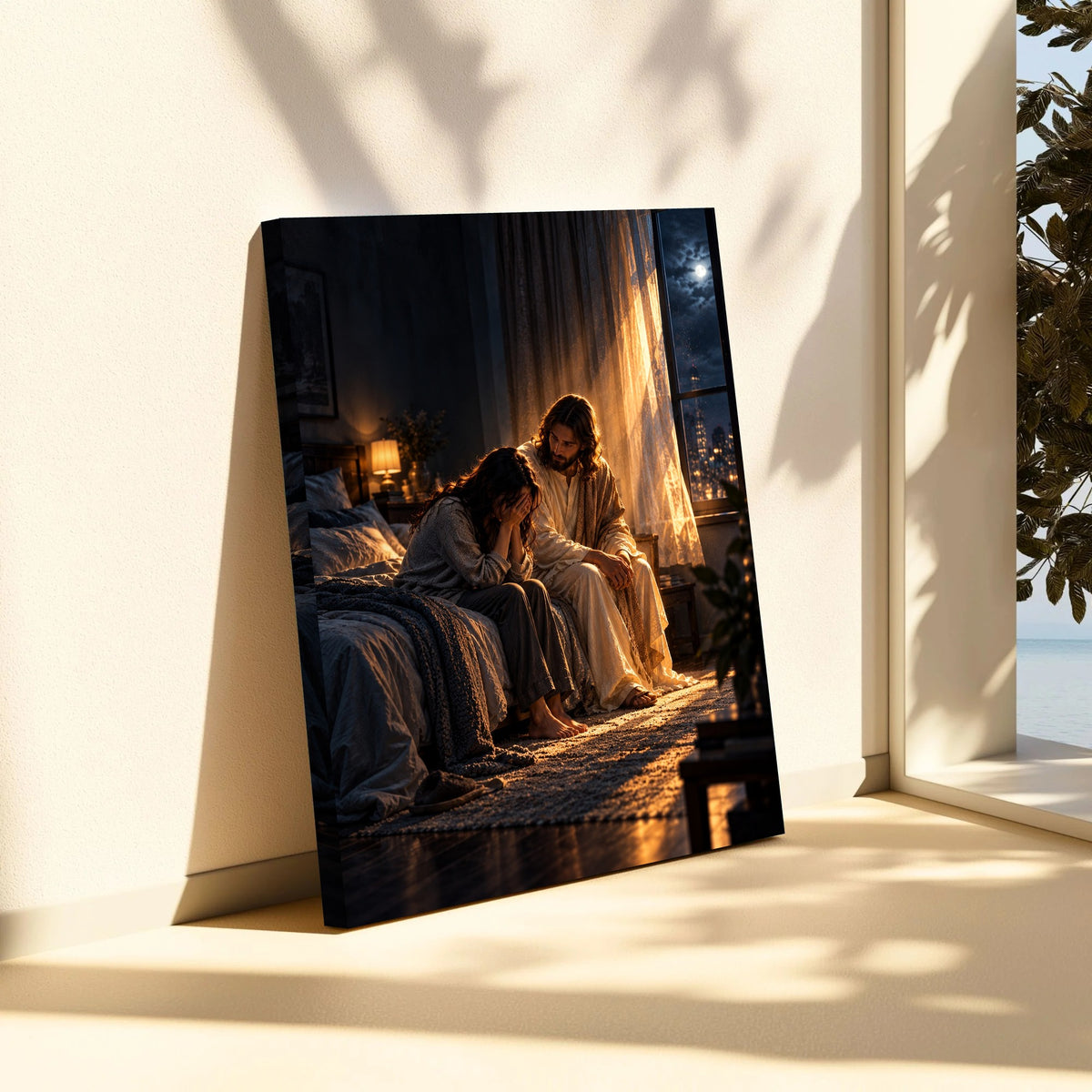 When I Had No One – Jesus Christian Canvas Wall Art