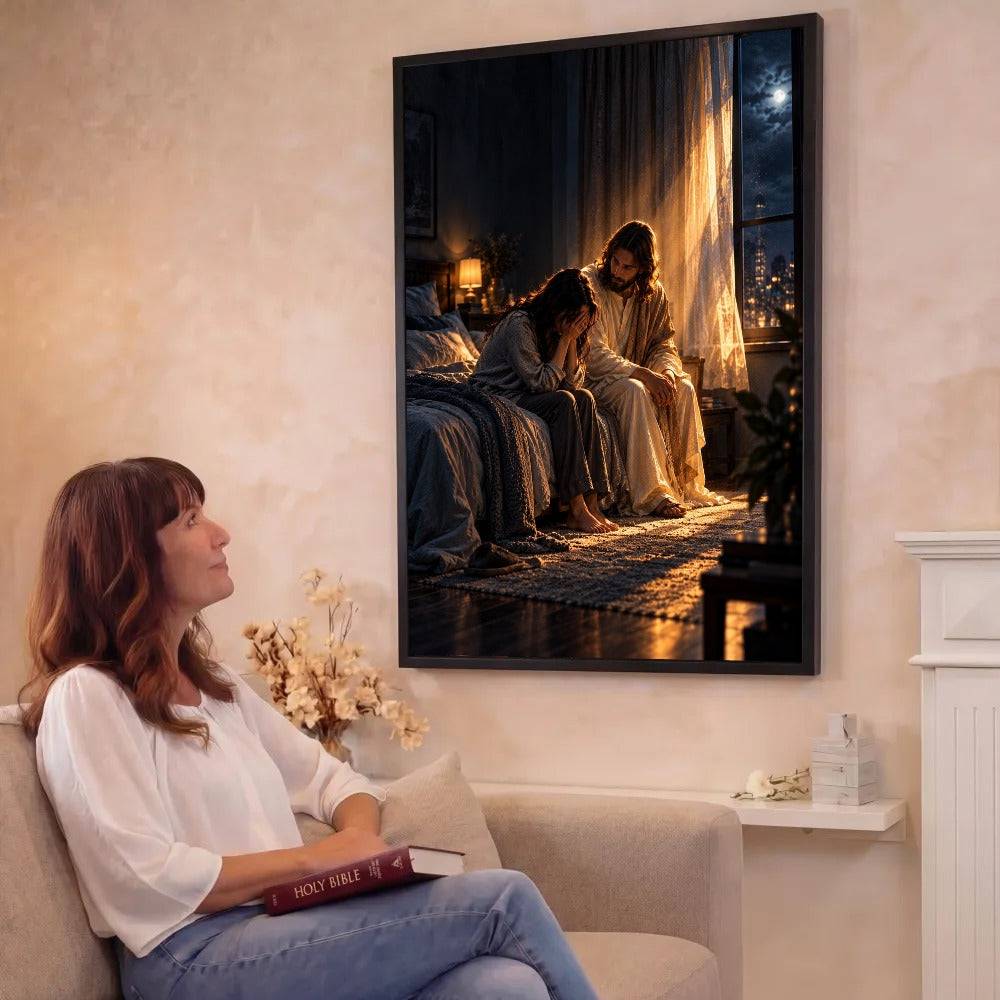 When I Had No One – Jesus Christian Canvas Wall Art