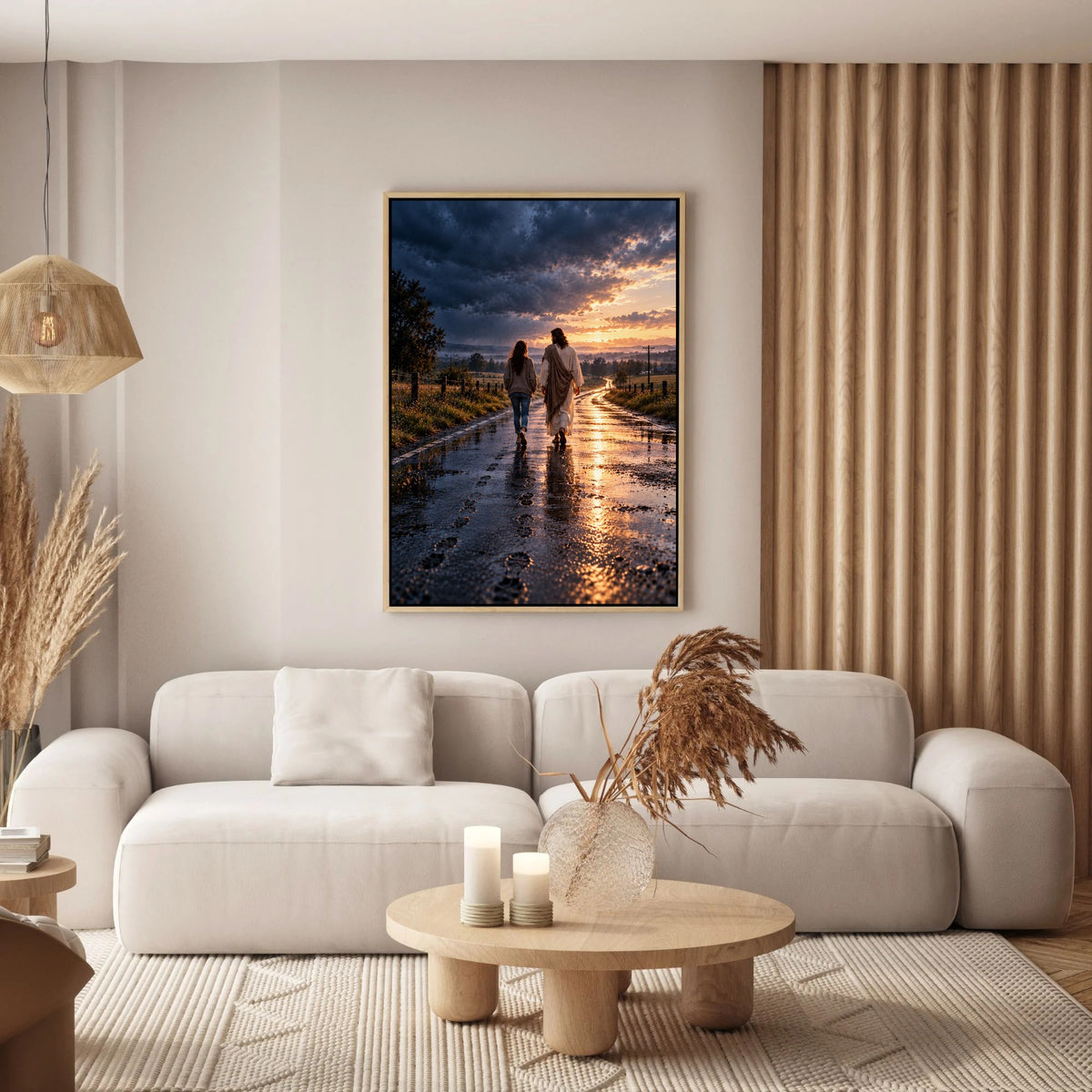 You Were There All Along – Jesus Christian Canvas Wall Art
