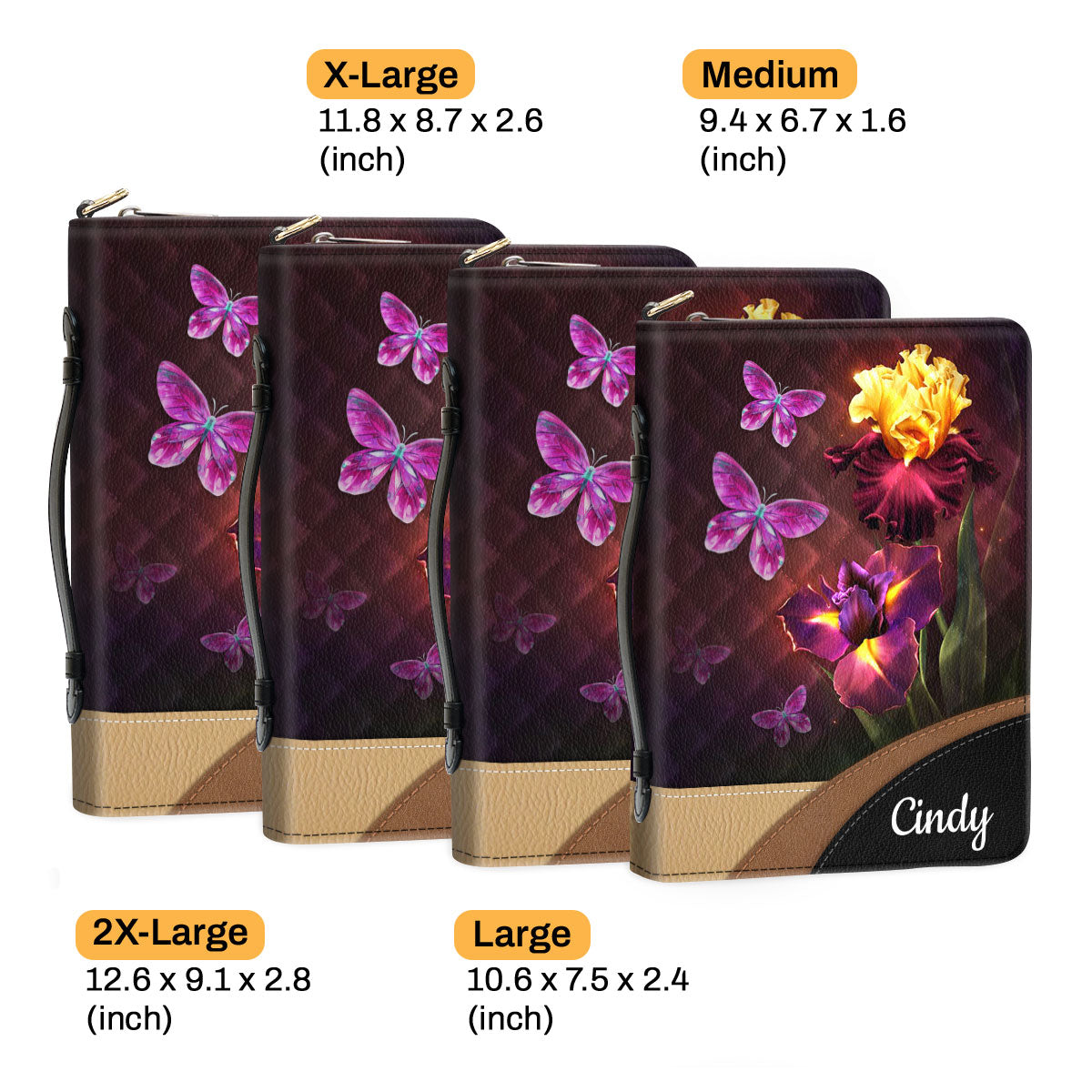 Jesuspirit Personalized Bible Cover | Bless The Lord O My Soul Bible Case | Religious Gifts For Women NUH335A
