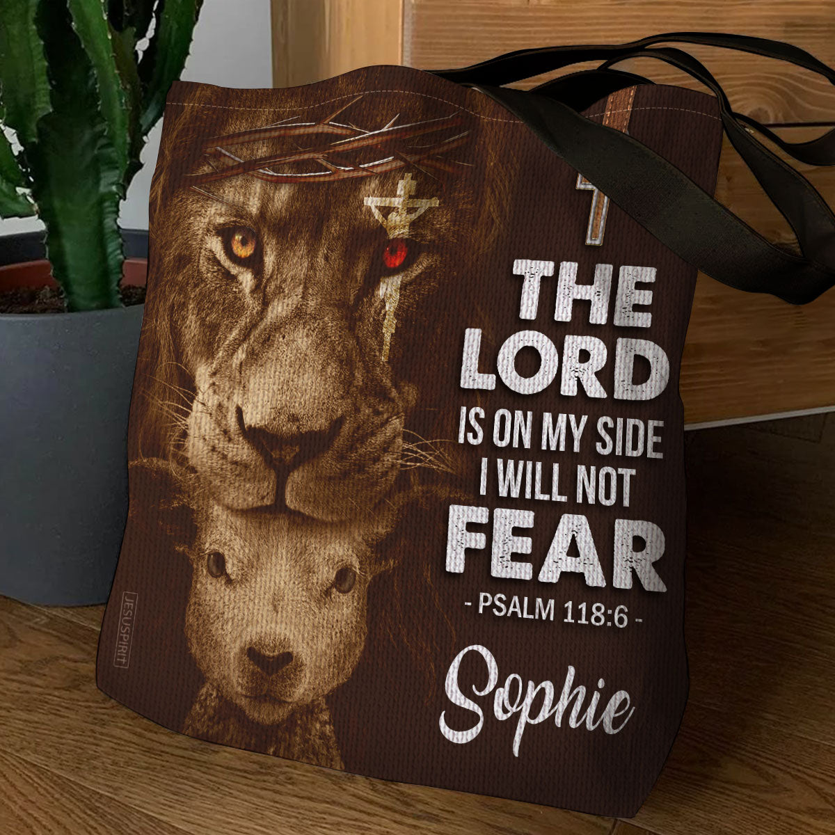 I Will Not Fear - Special Personalized Tote Bag H04