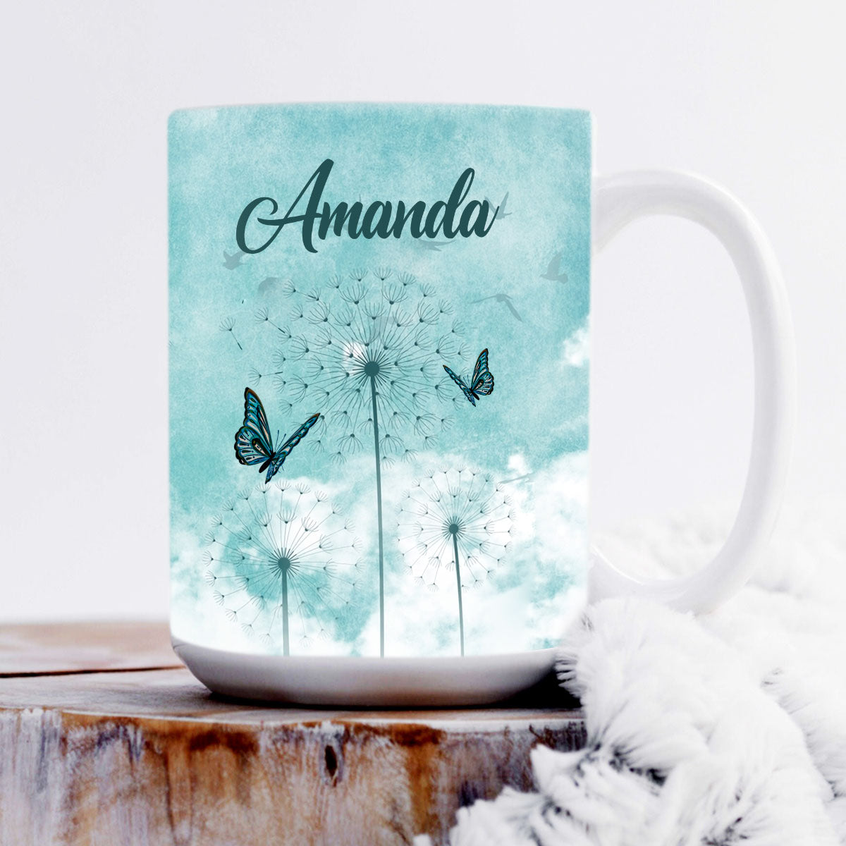 Awesome Personalized White Ceramic Mug - Amazing Grace NUHN350