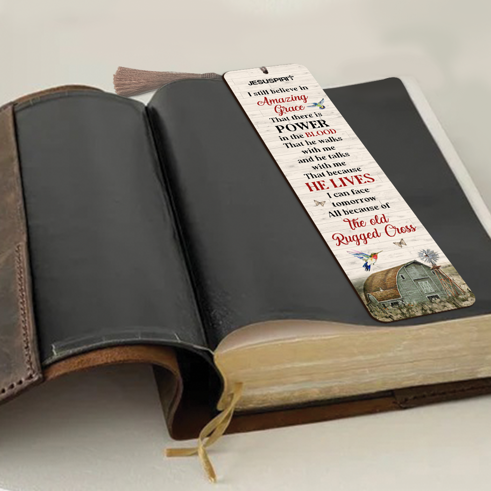 I Still Believe In Amazing Grace - Awesome Personalized Wooden Bookmarks NUHN145F