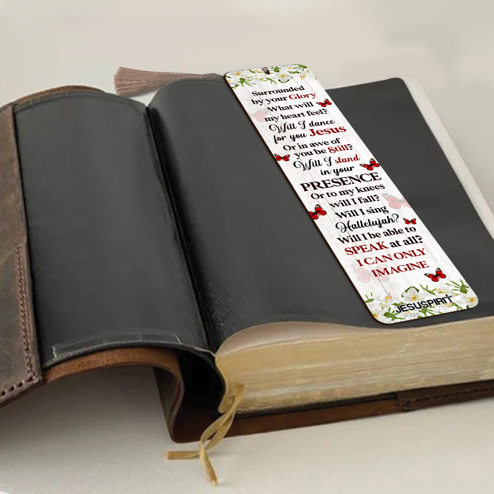 Stunning Personalized Wooden Bookmarks - I Can Only Imagine NUHN182