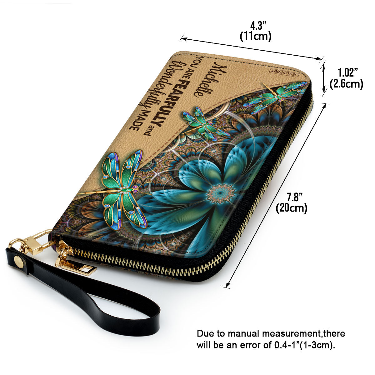 You Are Fearfully And Wonderfully Made - Special Personalized Clutch Purse NUH271