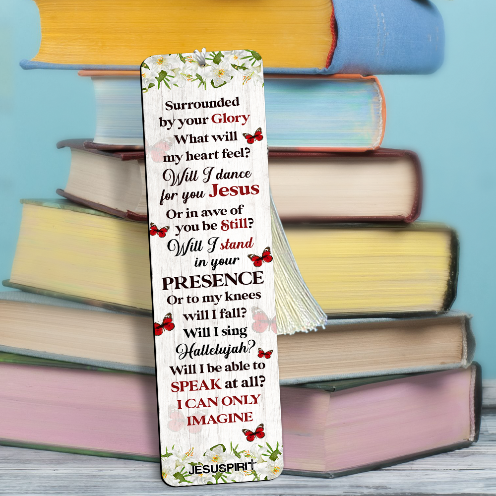 Stunning Personalized Wooden Bookmarks - I Can Only Imagine NUHN182