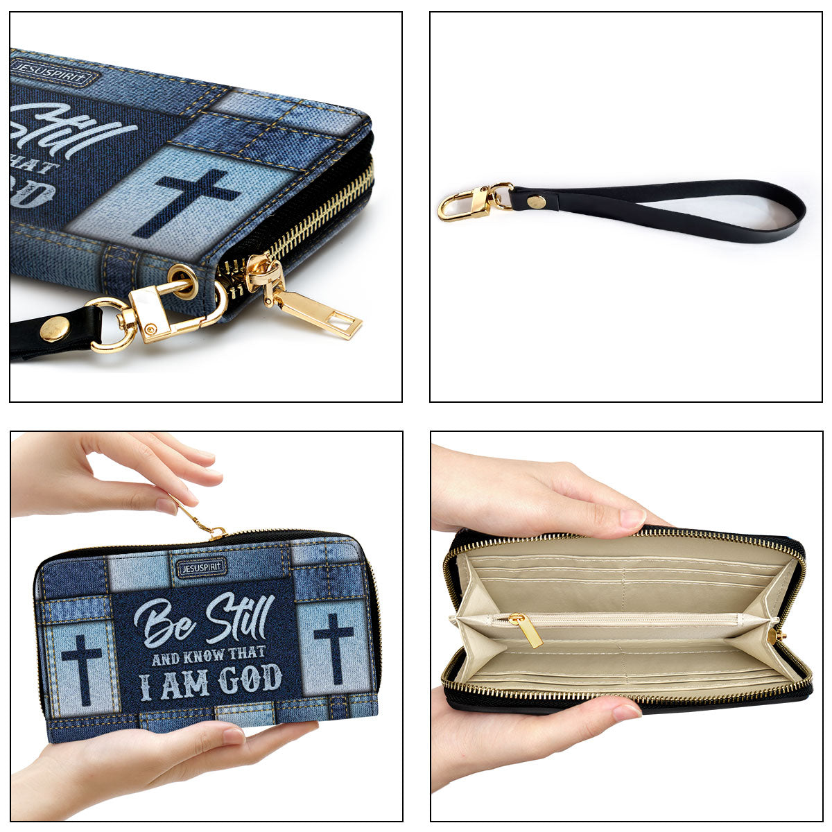 Awesome Clutch Purse - Be Still And Know That I Am God HN06