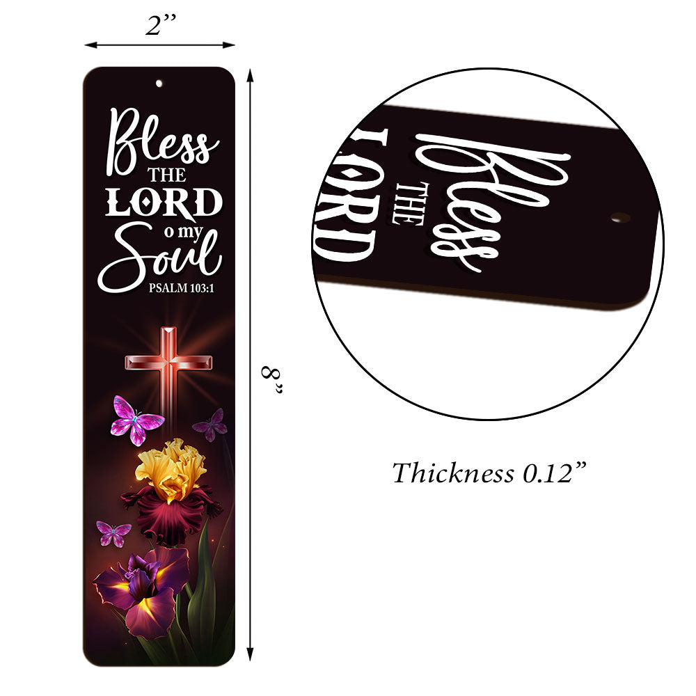 Bless The Lord O My Soul - Personalized Wooden Bookmarks NUH335