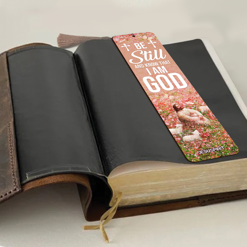 Be Still And Know That I Am God - Special Personalized Wooden Bookmarks BM09