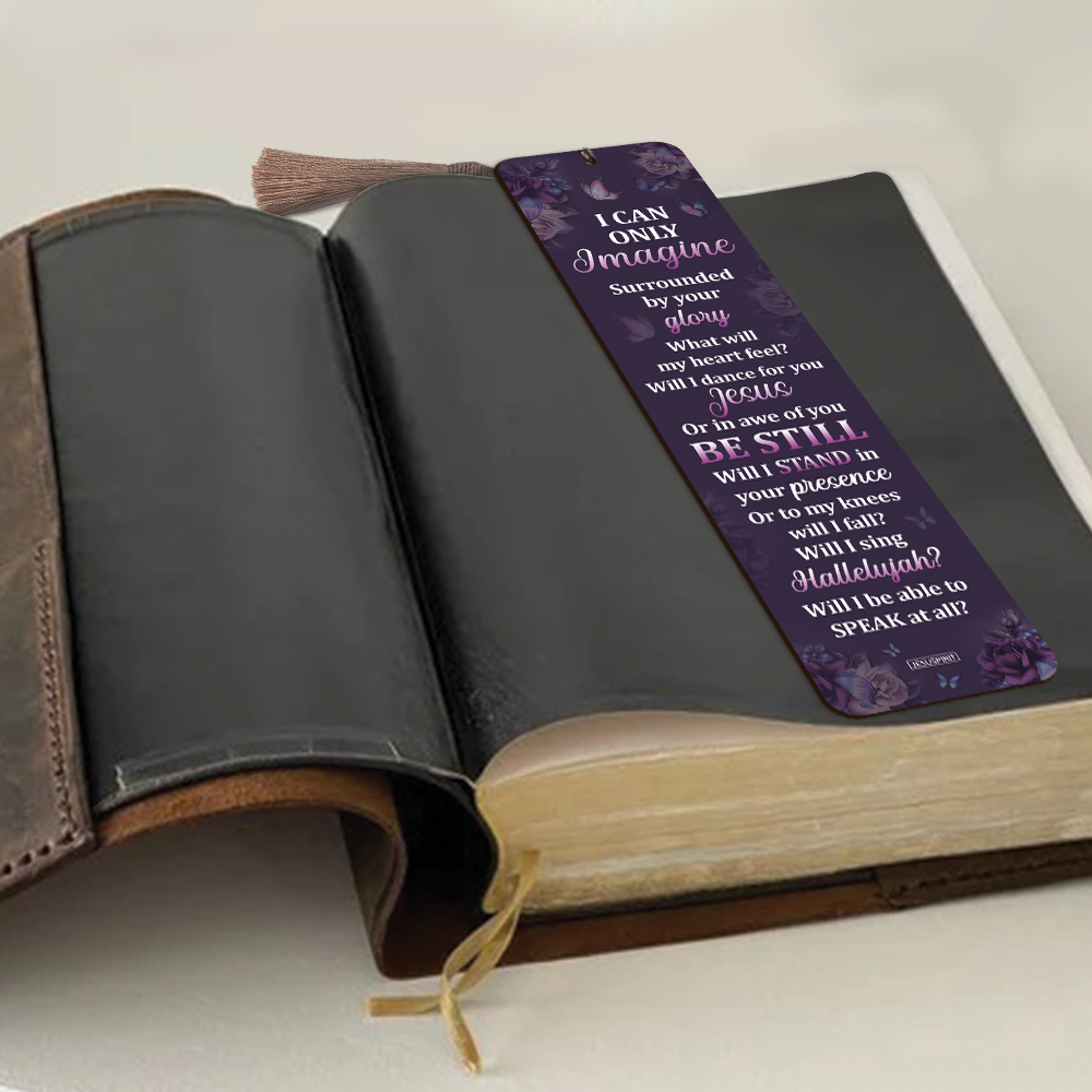 I Can Only Imagine - Awesome Personalized Wooden Bookmarks HH175B