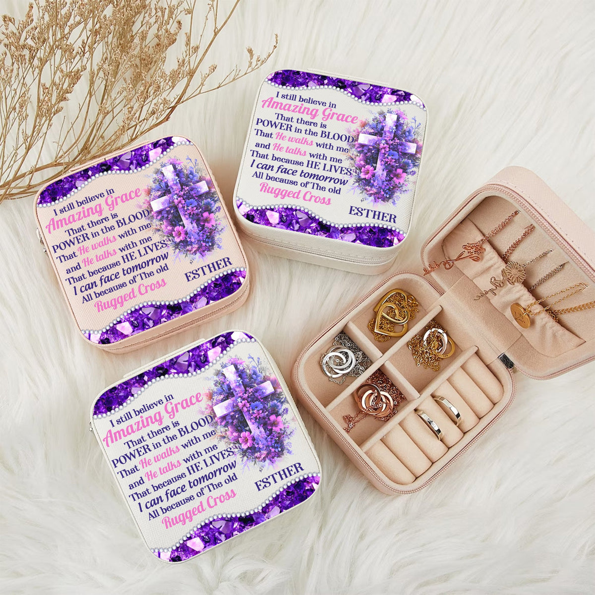 Amazing Grace | Personalized Jewelry Box